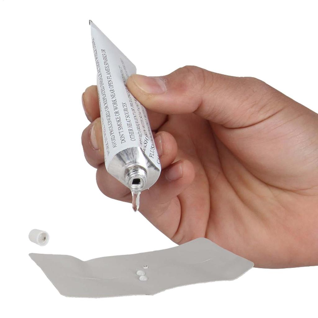 Cola de PVC para Prancha de Stand Up Paddle 30ml Tubo de Barco Inflável Cola de Reparo para Caiaque Cimento Selante de Ligação Forte para Brinquedos Infláveis