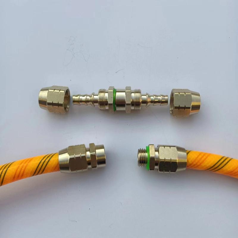 1 PC High-pressure Dosing Hose Pressure-free Connector Quick Coupling Fittings Pesticide Sprayer Medicine Hose Butt Connector