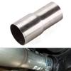 MUTEKI Exhaust Pipe Adapter Exhaust Connecting Pipe Pipe Connecting Fittings