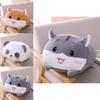 Adorable Cartoon Cat Dinosaur Bear Deer Plush Toy Doll For Cozy Sleeping Cuddles
