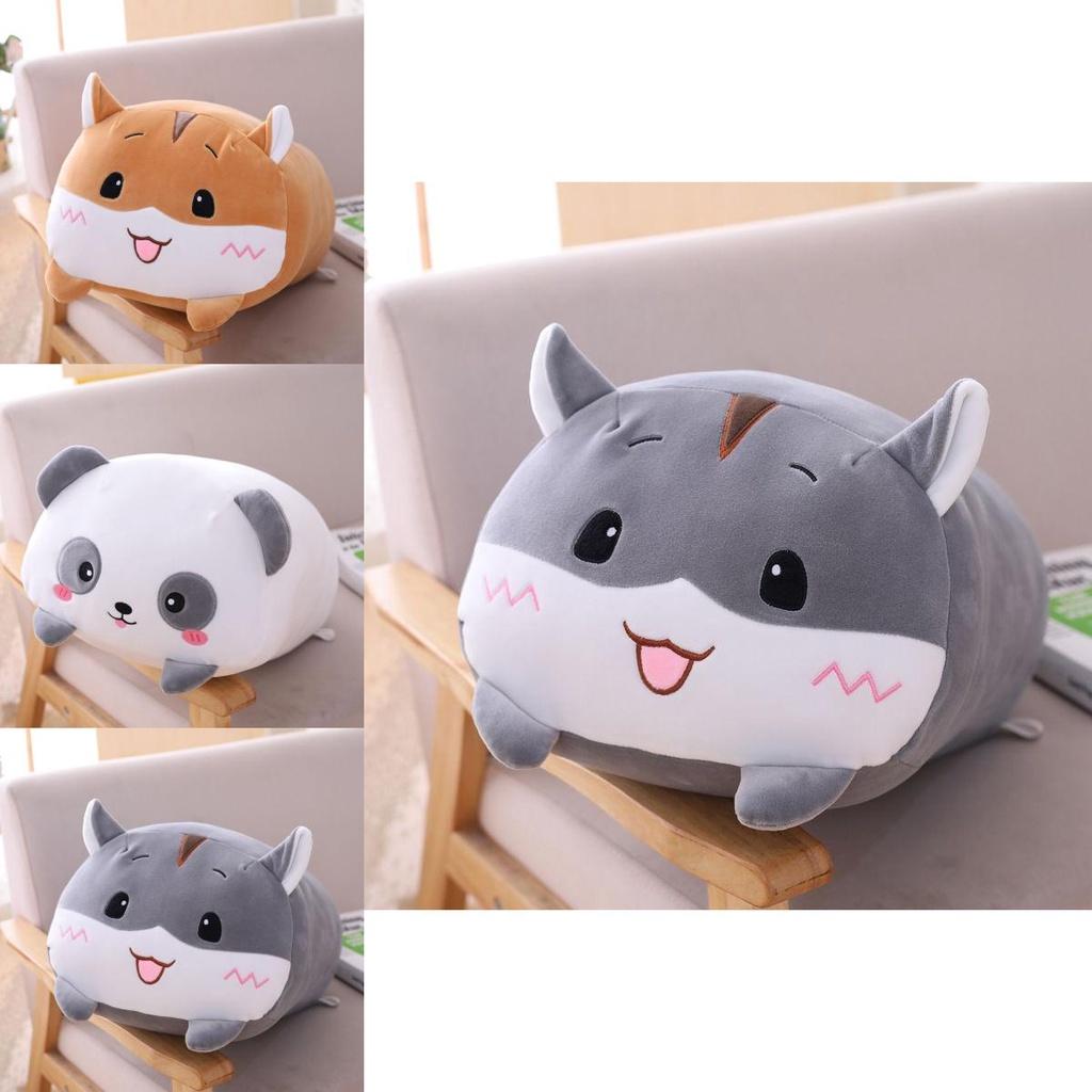 Adorable Cartoon Cat Dinosaur Bear Deer Plush Toy Doll For Cozy Sleeping Cuddles
