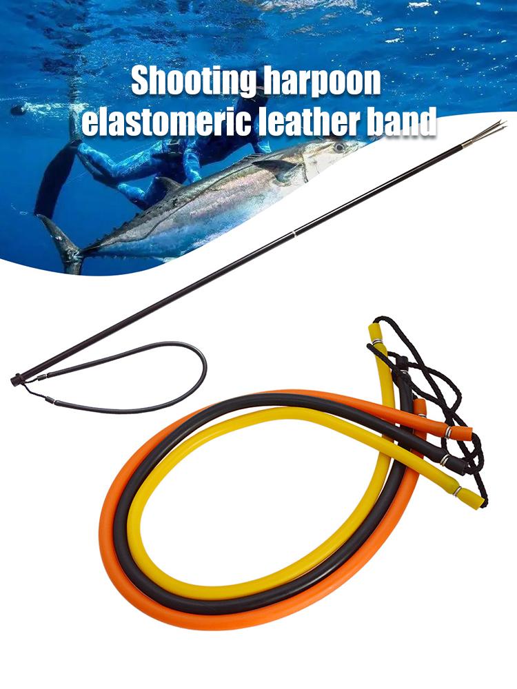 Speargun Rubber Bands 5x10MM Spearing Equipment Resistant Speargun Pole Spear Sling for Harpoon Spearfishing Diving