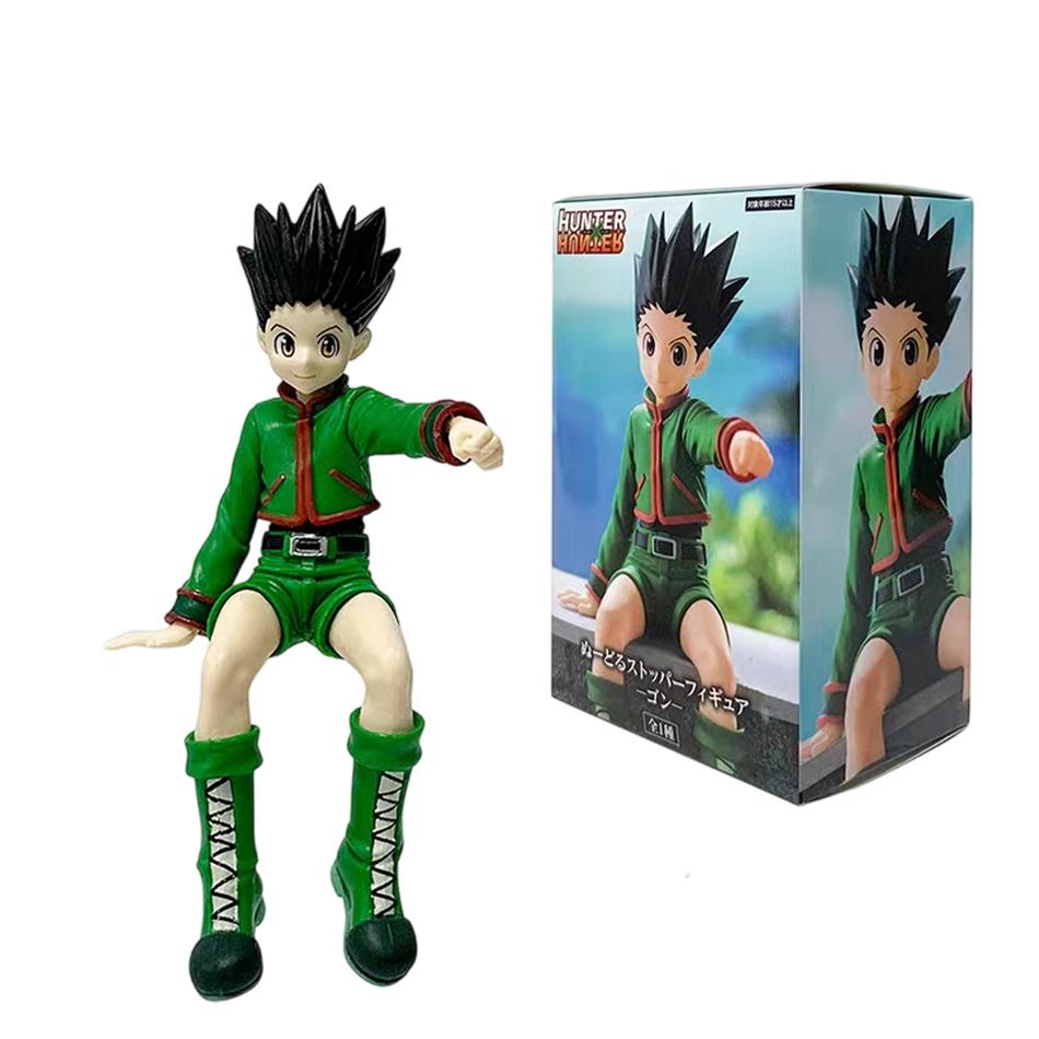 Hot Hunter×Hunter Gon Killua Hunter X Hunter Gon Freecss Anime Figure Zoldyck Action Figure Model Car Ornaments Toy In stock