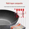 SUPOR 32cm Maifan Stone Non-stick Wok
