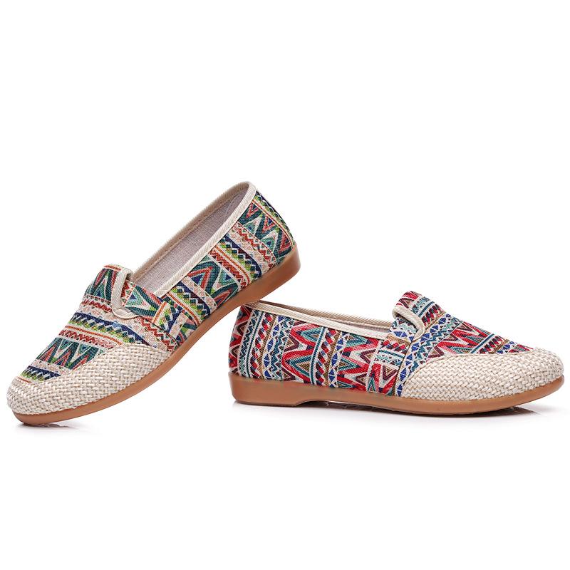2025 Women's Spring & Autumn Non-Slip Canvas Espadrilles – Comfortable Slip-On Casual Shoes