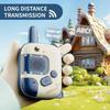 1 Pair Long Range Cartoon Dinosaur Walkie Talkies Interactive Radio Transmitter  Christmas Gift