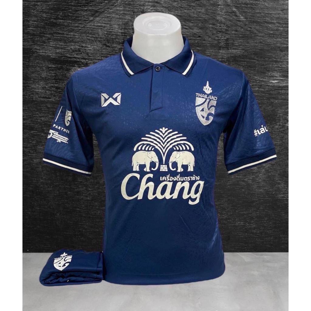 THAILAND National Football Soccer Vintage Shirt Polo Unisex Men Women Training JERSEY Print Quick Dry Short Sleeve Uniform Elephant Flag Badge Logo