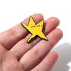 Goofy Star Brooch - You Did It! Funny Meme Badge