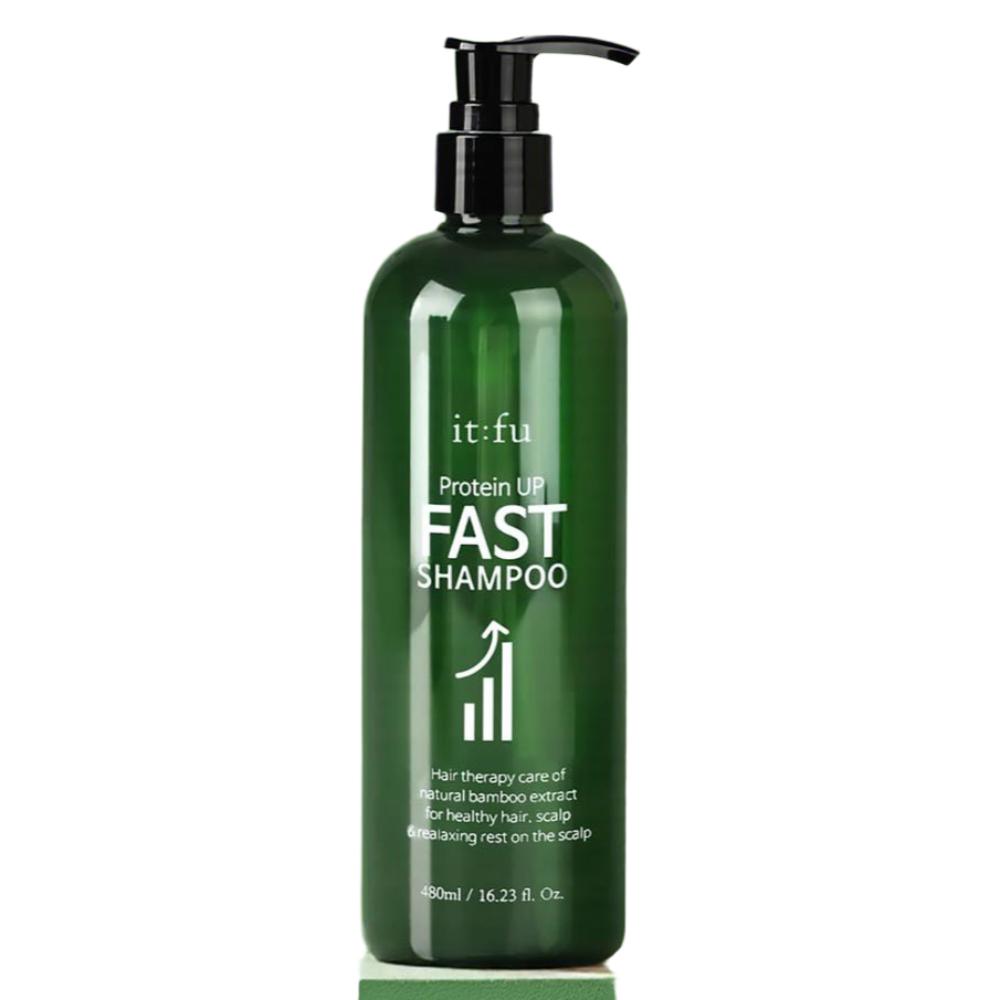 ITFU Fast Growth Protein Shampoo Scalp Cooling & Hair Repair 480ml