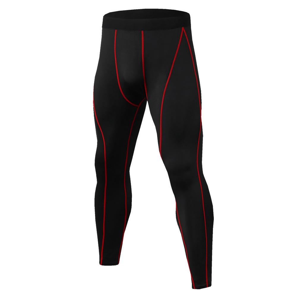 Men's Pro Quick-Dry Crew Neck Long Sleeve Tight-Fit Fitness T-Shirt