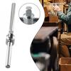 Sliding Rod Chrome Vanadium Steel Extension Silver