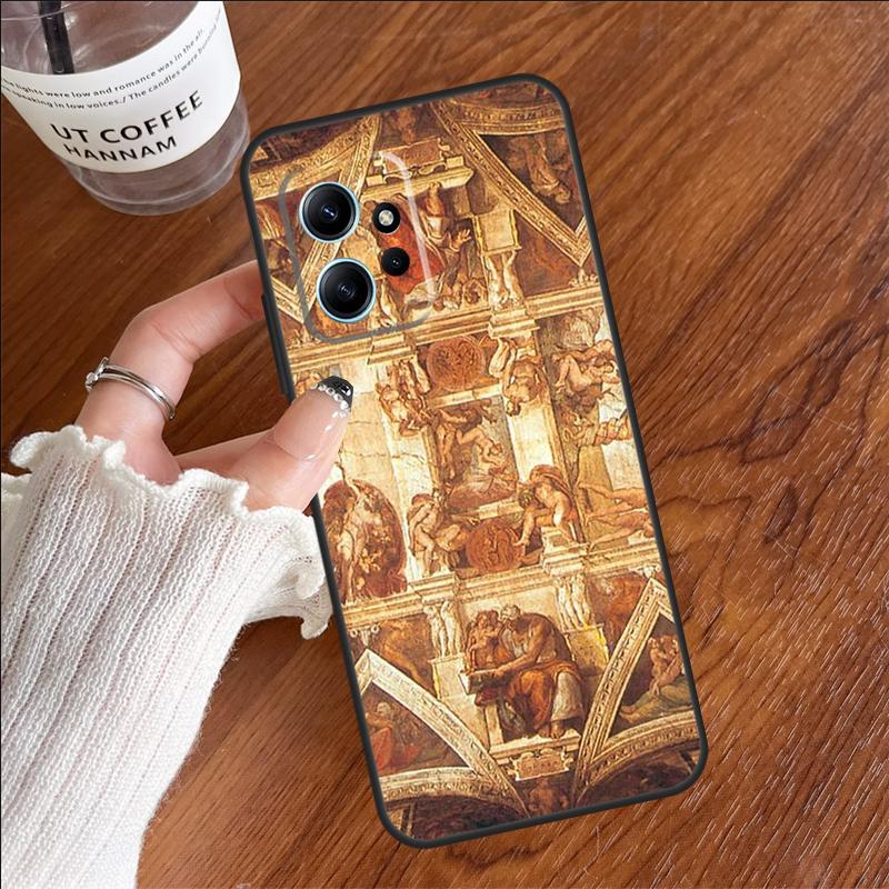 Michelangelo Art Case For Xiaomi Redmi 12C 13C 14C 10C Redmi Note 13 Pro 14 12 11 9 10 9S 10S 11S 12S Cover