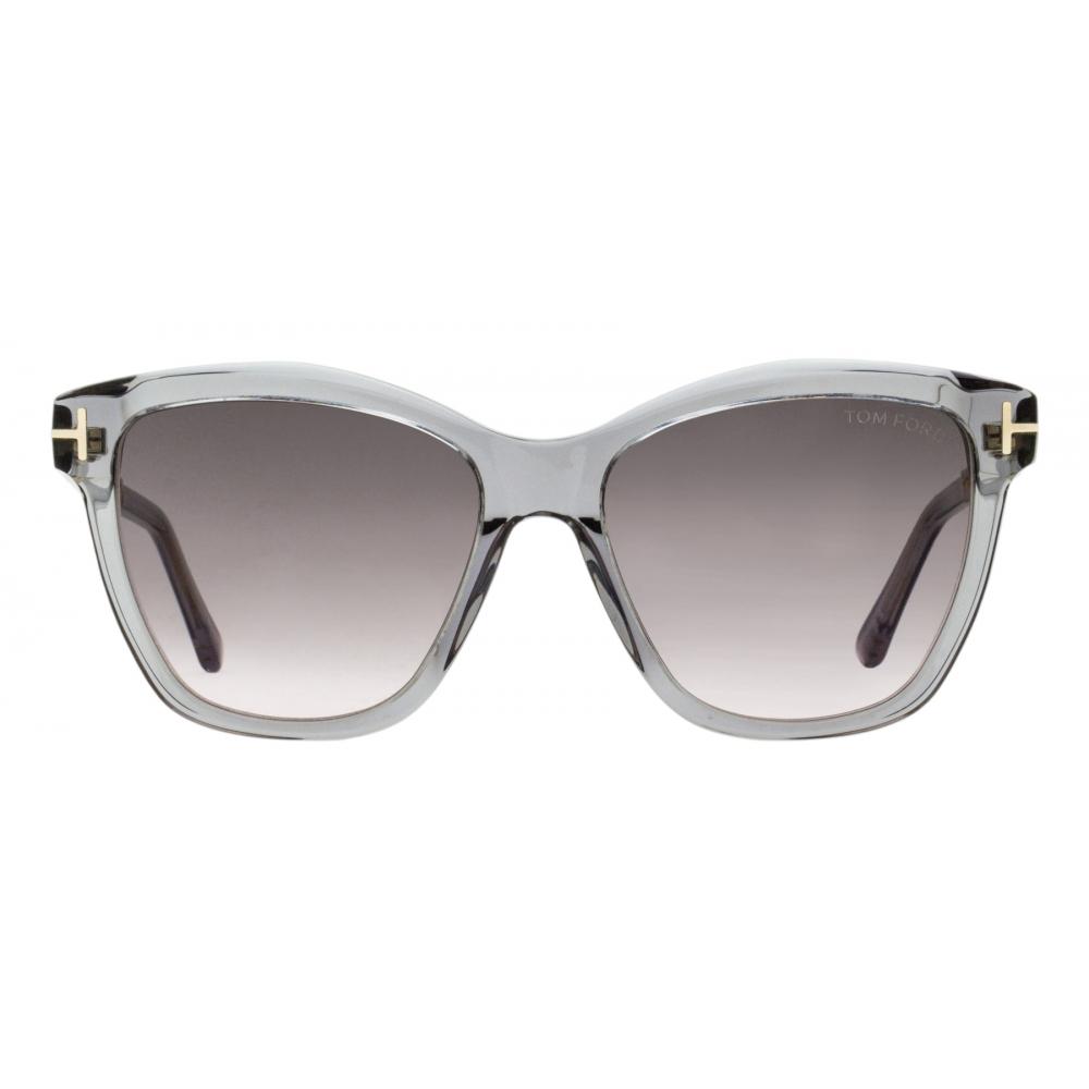 Tom Ford Women S Lucia SunglaSSeS Tf1087 20a tranSparent Gray 54mm