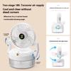 Household Refrigeration Desktop Air Cooler Charging USB Office Water Cooling Gas Humidification Spray Fan