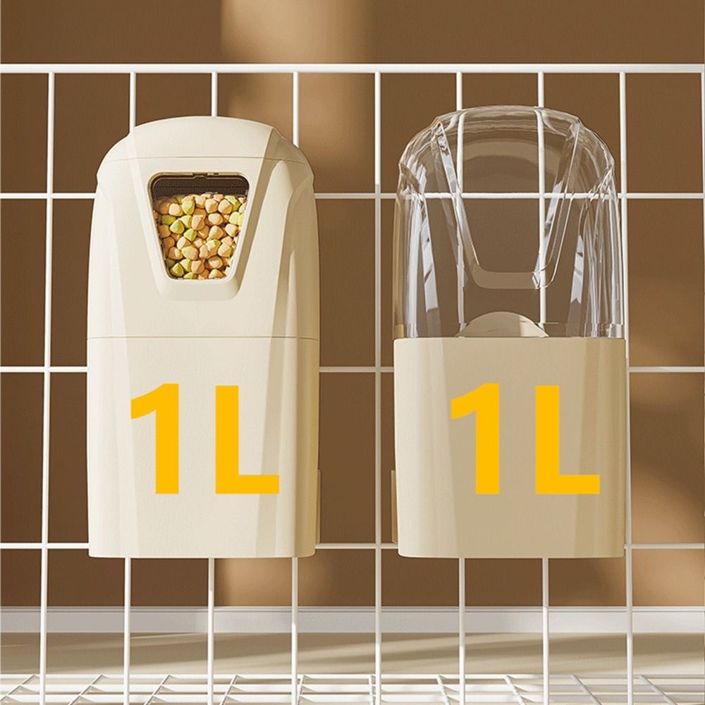 Plastic Dog Water Feeder Hanging Pet Water Dispenser Pet Supplies Pet Feeder Cats