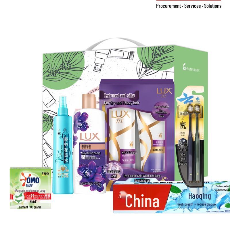 Lux & Multi-Brand Personal Care & Cleaning Kit