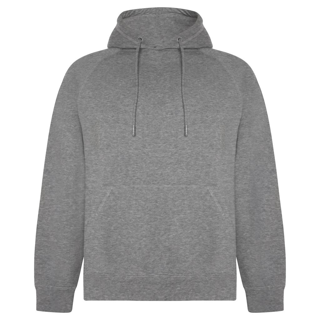 Roly Eco Mens Vinson Heather Organic Hooded Sweatshirt