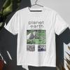 Planet Earth - Vintage Nature TV Unisex T-Shirt and kids tshirt - David Attenborough - British Classic TV Merch