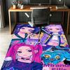 Dywan z wzorem Łowców Demonów KPop, Mata do wewnątrz/na zewnątrz, na piknik, do pokoju gier, sypialni, biura, salonu, Dekoracja domu, Dywan, Prezent urodzinowy