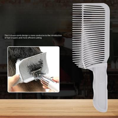 Friseur Haarschneide-Positionierungskamm Graduelle Kämme Trimmer Blending Flat Top Haarkamm Herrenhaarkamm Salon Styling Werkzeuge