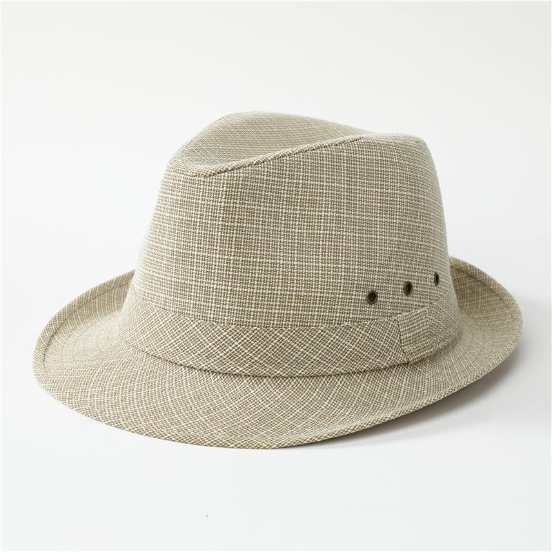 Hat Men'S Spring And Autumn Top Hat In The Elderly Sunscreen Visor Hat Summer Cool Hat Dad Casual Grandfather Four Seasons Hat