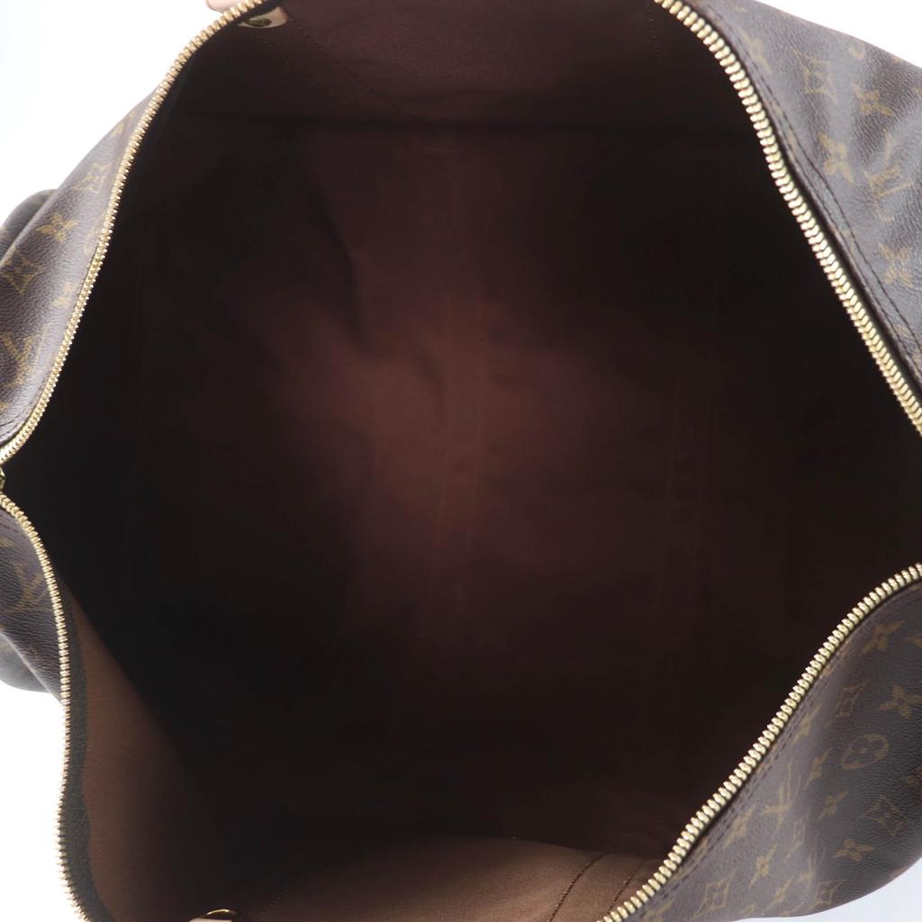 Ausgezeichnete LOUIS VUITTON Boston Tasche Keepol Bandoulière 55 Monogramm Canvas M41414 Gebraucht