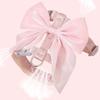 Escape-Proof Dog Chest Strap Cute Bow Dog Vest Harness Pet Walking Rope  Outdoor Walking