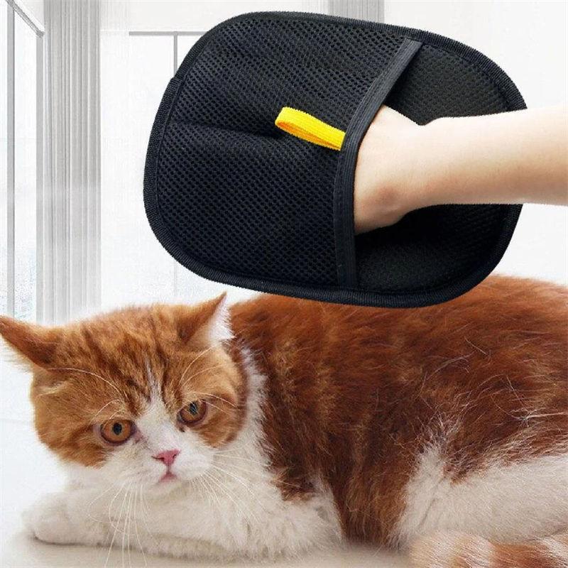 Two-way Pet Static Hair Removal Gloves Reusable Static Dust Brush Home Accessories Cats Dogs Pets Hair Remover