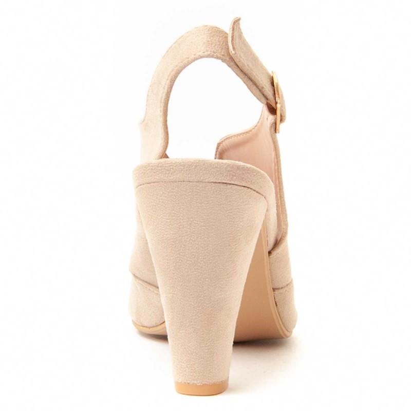 Women's Heel Sandal.  Montevita  Brihel14  90035
