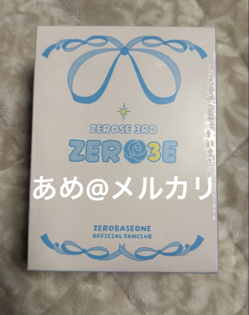 

[USED] ZEROBASEONE ZEROSE 3rd term bonus items (Domestic Fan Club)
