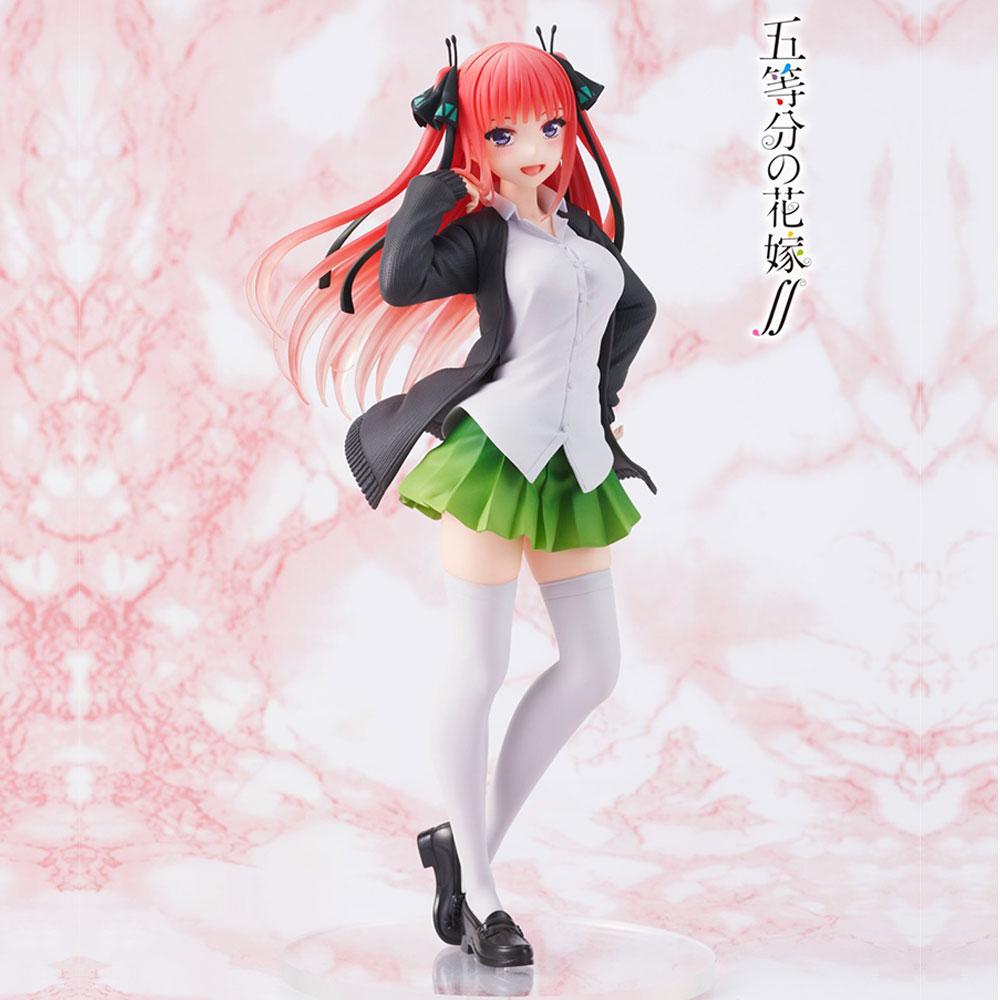 18CM Anime The Quintessential Quintuplets Figure Nakano JK Sisters Standing Animation Model Toys Gift Collection Decoration PVC