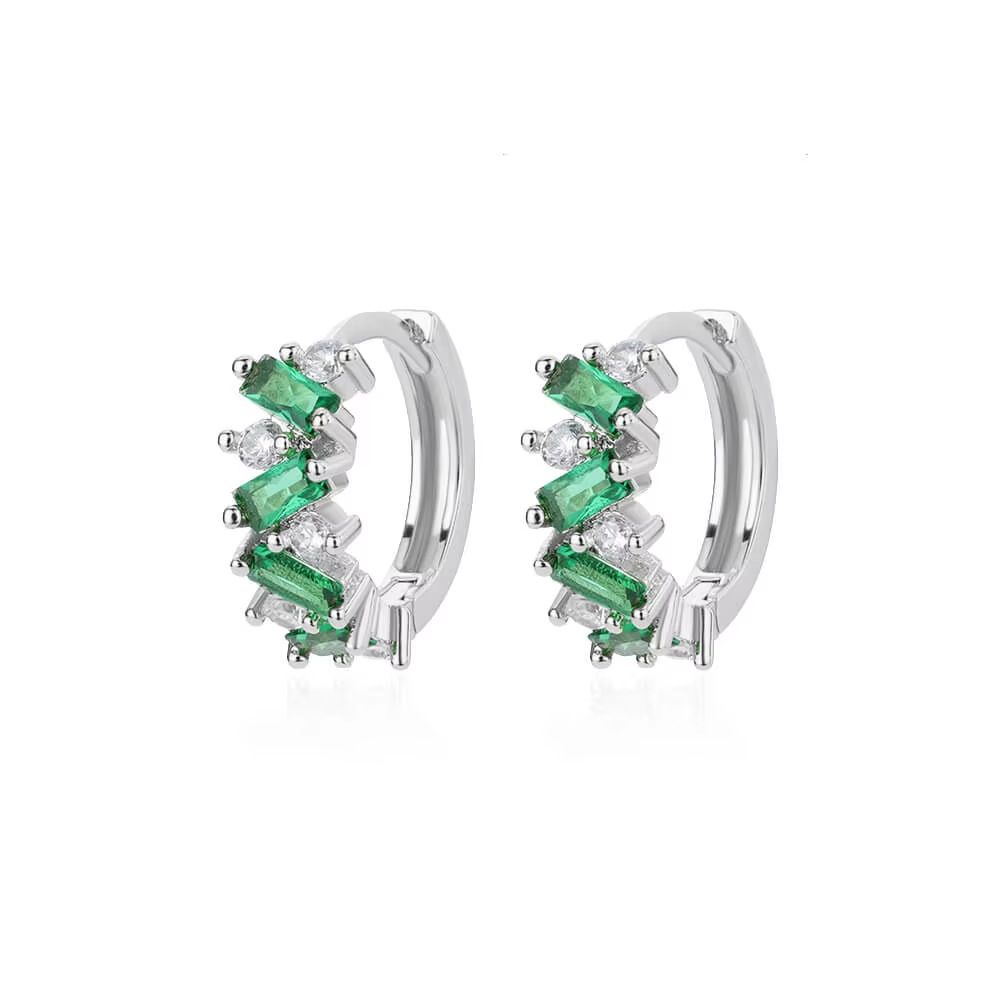 Sparkling Zircon Earring Trendy Stud Earrings NEW Hoop Earring Gift