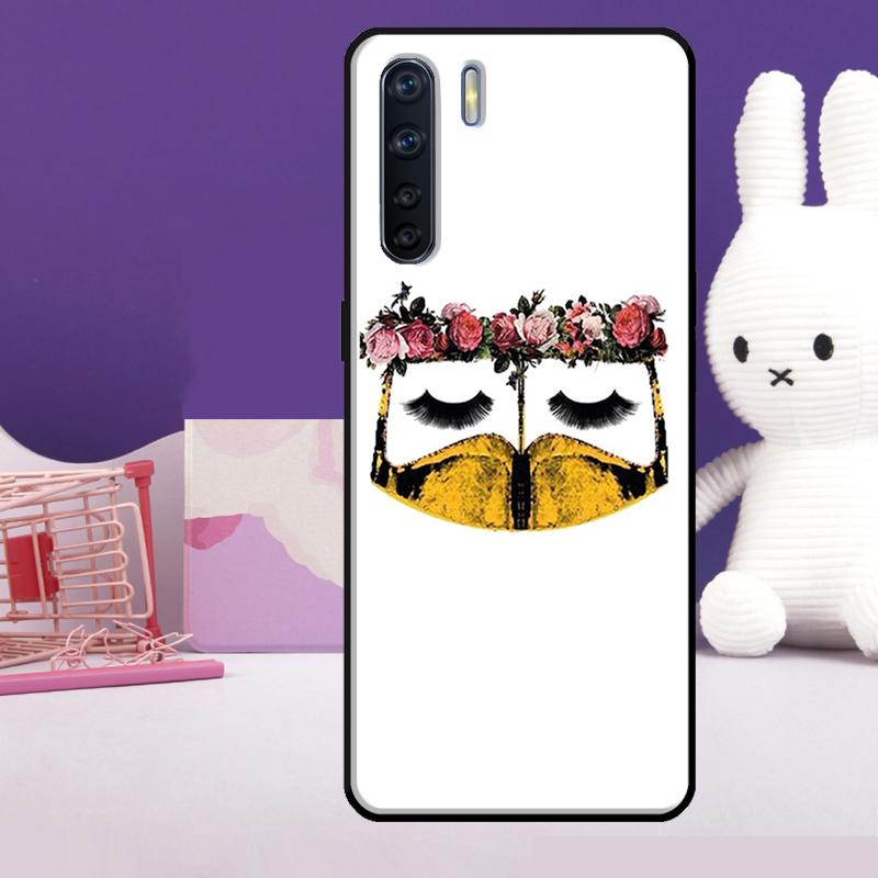 Muslim Islamic Arabic Hijab Girl Case For Oppo A5 Pro A15 A17 A57 A77 A18 A38 A58 A78 A98 A94 A74 A54 A40 A60 A80 A16 A76 A96