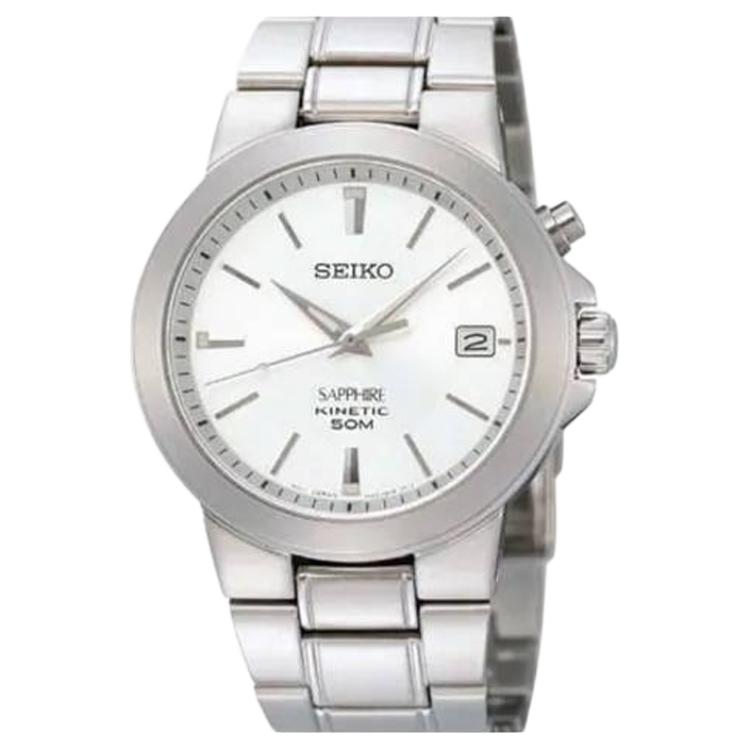 Seiko Quartz Movement Watch Men Watches White SKA321J1 White