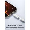 AreMe USB C to Lightning Headphone Audio Adapter, 2 Pack USB C Male to Lightning Female Earbuds Converter Support Line Control