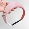 Crown Velvet Headband For Women European And American British Retro Hairpin Headband For Girls Home Leisure Headwear Gift