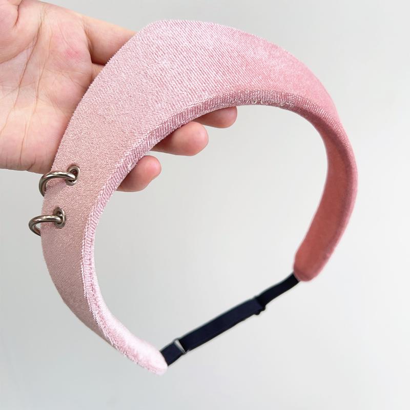 Crown Velvet Headband For Women European And American British Retro Hairpin Headband For Girls Home Leisure Headwear Gift
