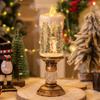 Musical Christmas Crystal Candle Light Decoration for Kids' Birthday & Holiday Gifts