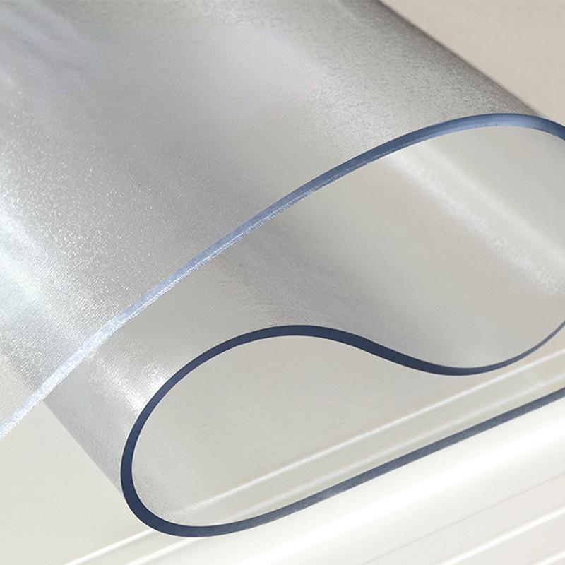 

Прозрачная скатерть из ПВХ, мягкий стеклянный обеденный стол, коврик для журнального столика, пластиковая скатерть, водонепроницаемая, пыленепроницаемая и противоскользящая