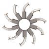 Accessory Carbon brush Accessories Fitting Parts Tool 10x Motor