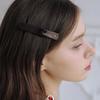 HMS005 Classic Bar Hairpin (Brown, Amber)