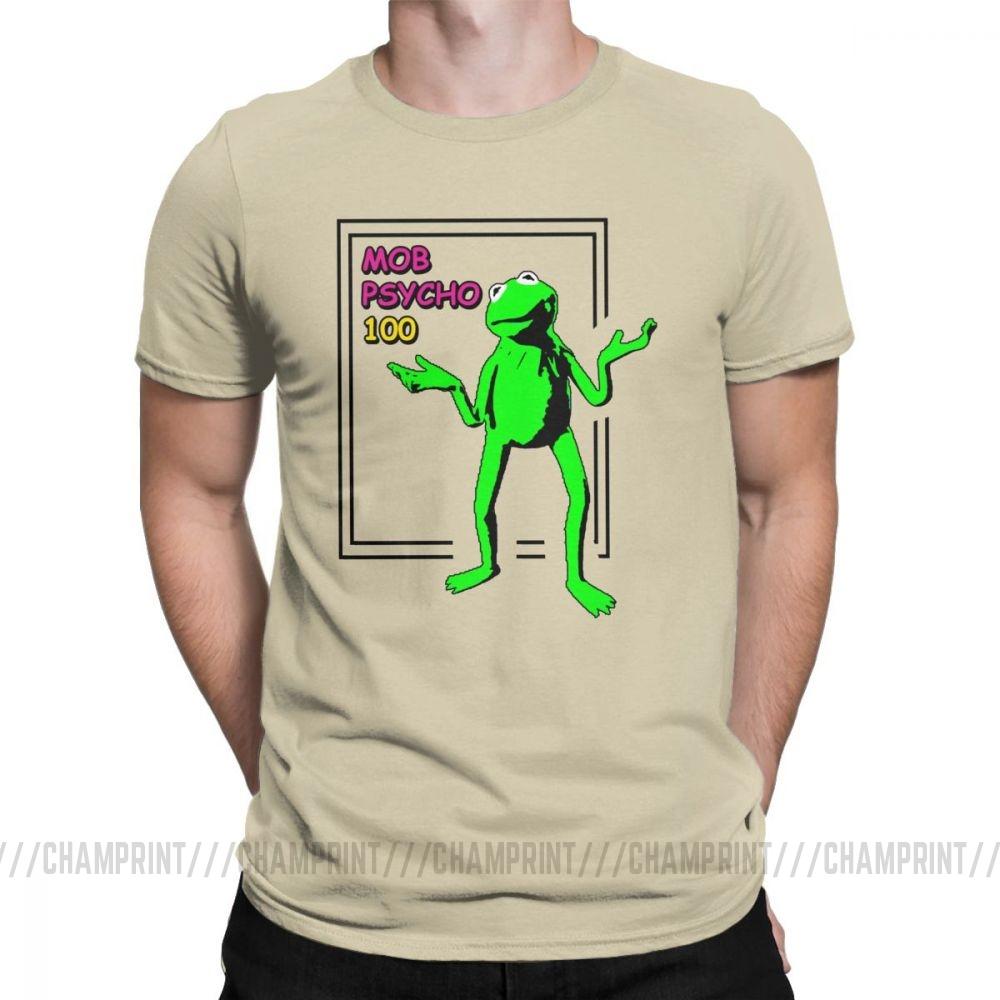 Męska koszulka z krótkim rękawem Mob Psycho 100 Fashion Cotton Tees T Shirt z krótkim rękawem