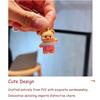 Butterbear Mini Duo Pack Keychain, Adorable & Exquisite Cartoon Bear Bag Charm Pendant