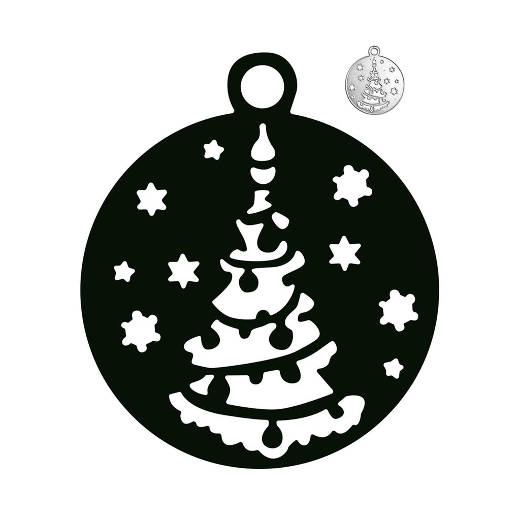 Christmas Pendant Metal Cutting Dies Stencils for DIY Scrapbooking Decorative Embossing Paper Cards Template Die Cuts