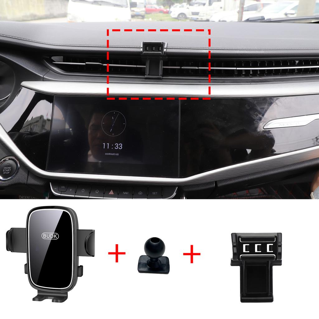 Car Mobile Phone Holder For Chery Arrizo 6 Pro 6 Plus Gt 2018~2025 Gps Bracket Navigation Stand Auto Accessories
