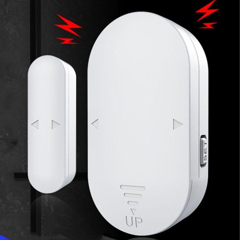 Magnetic Sensor Door Window Alarm Multifunctional Sturdy Burglar Alarm 130dB Door Window Open Sensor