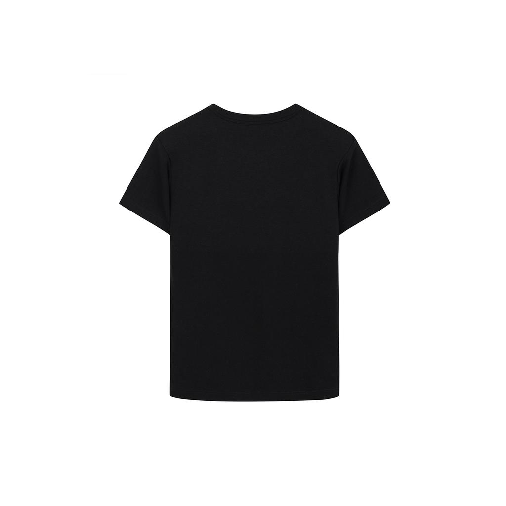 Peulusobeudeolum Women'S Slim Crop T-Shirt (Black)