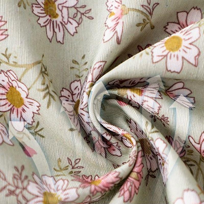 Rabbit Print Kitchen Cooking Apron Stain-Proof With Large Pocket Restaurant Uniform Floral Style Breathable Catering Waist Apron