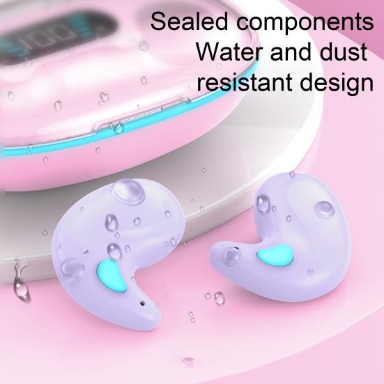 X55 TRUE Wireless 5.3 Noise Reduction Earphones Bluetooth-compatible Waterproof LED Power Display Long