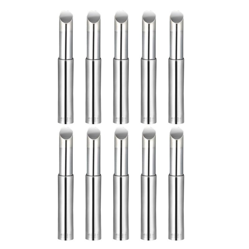 10pcs Soldering Iron Tips 900M-T-I K B IS SK 1C 2C 3C 4C 5C 0.8D 1.6D 2.4D 3.2D Tip Edge Replacement Welding Solder Station Kits